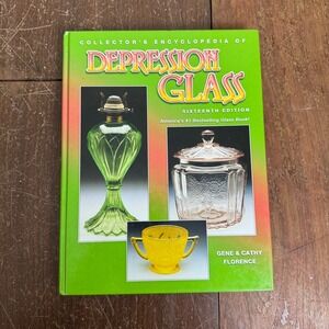 Collector's Encyclopedia of‎ Depression Glass Sixteenth Edition Reference Book